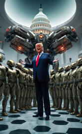 Spaceship White House Okay