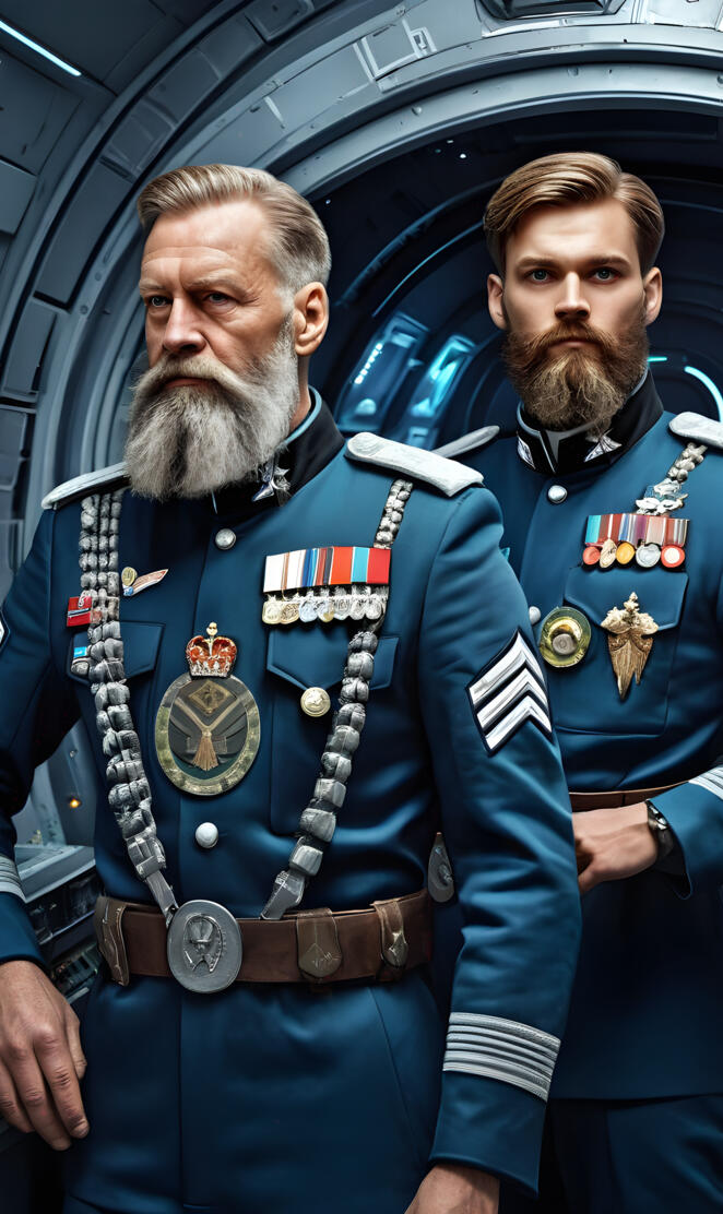 Lieutenant and Captains "Galactic Confederation Invasion Force"