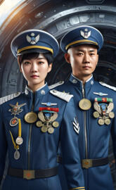 Space Cruisers First Officers "Galactic Confederation"