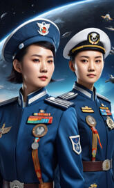 Space Destroyer Captains "Galactic Confederation"