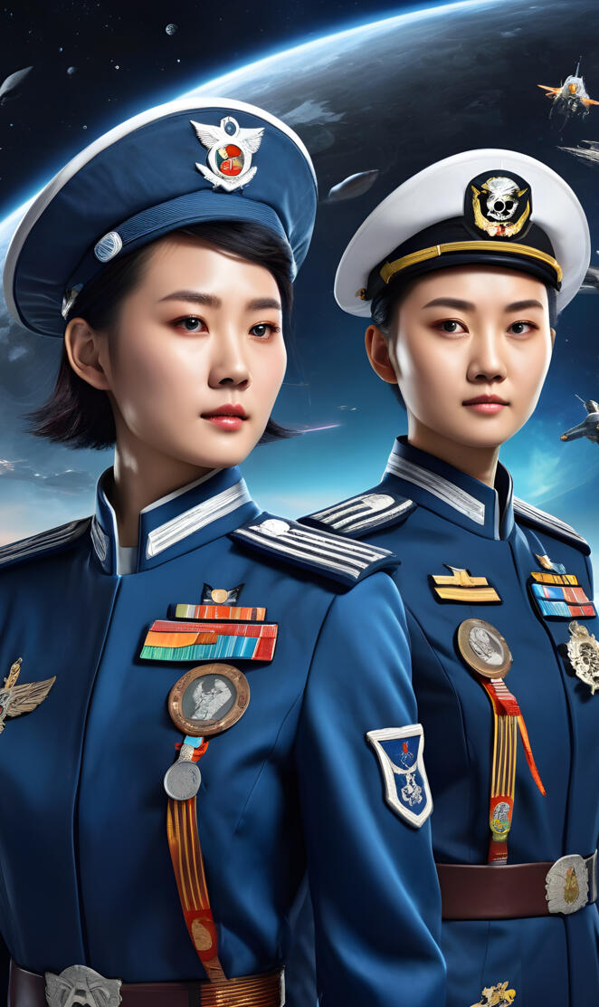 Space Destroyer Captains "Galactic Confederation"