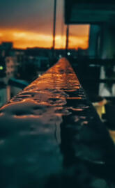 Rains and Sunset 2