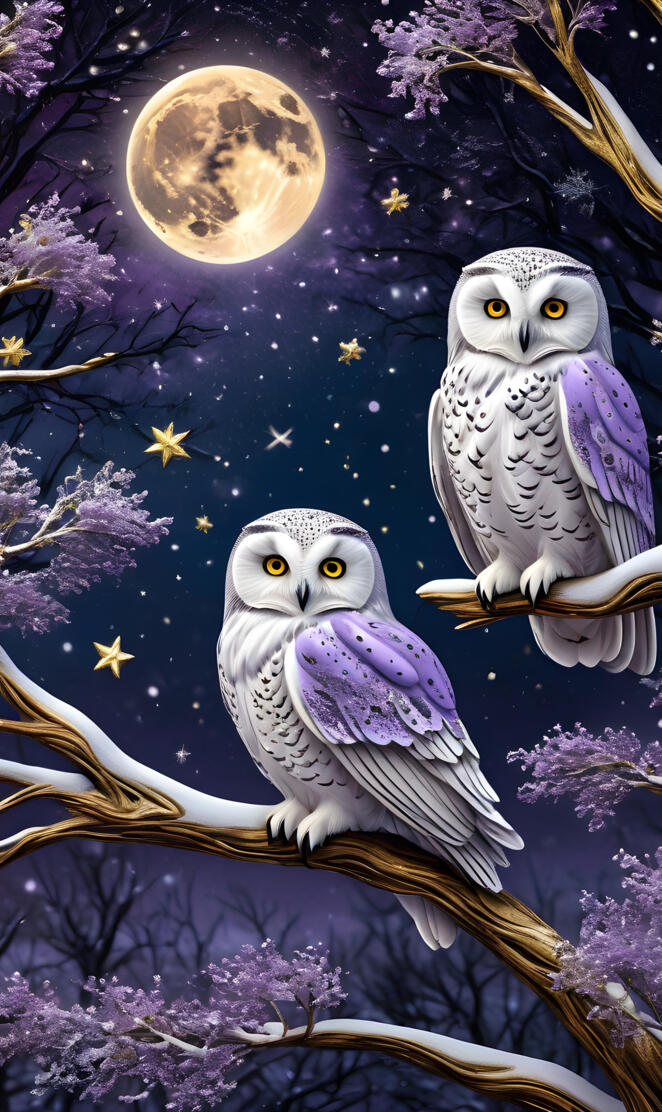 snow owls