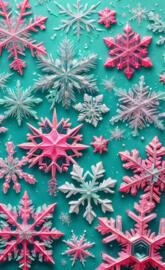 snow flakes