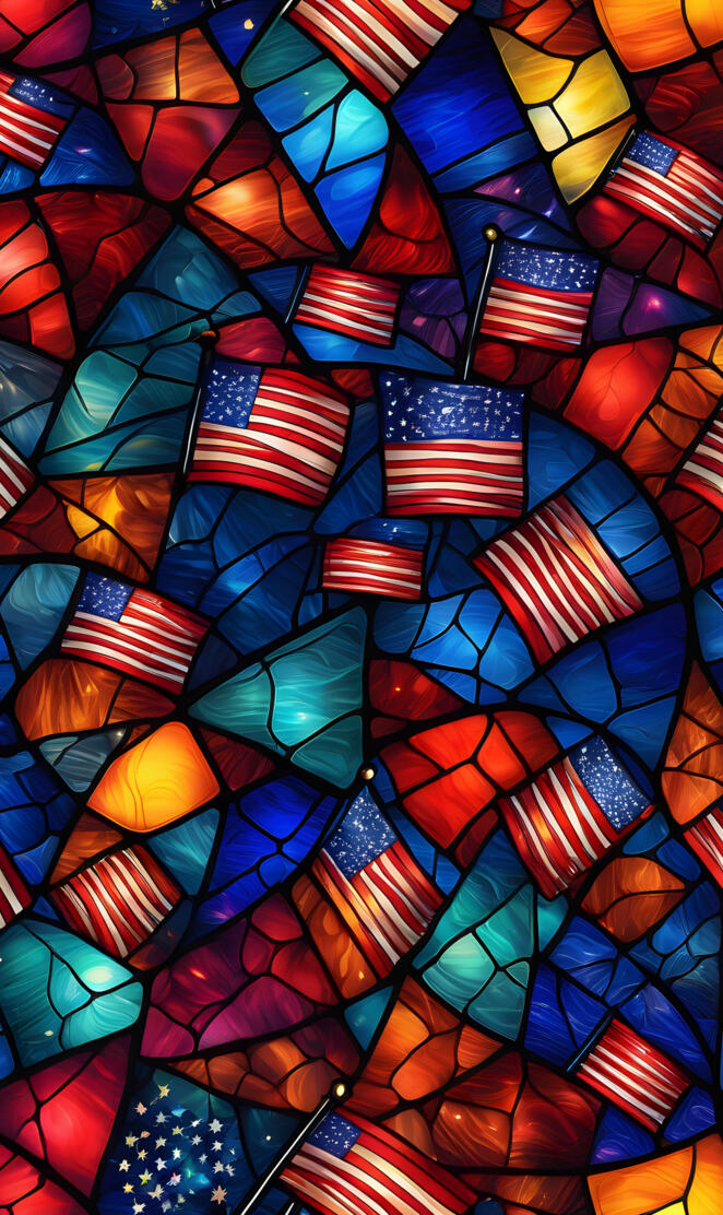 Abstract 4th of July