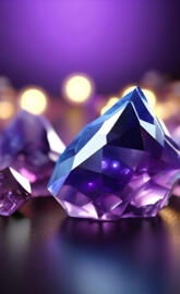 Amethyst Bokeh