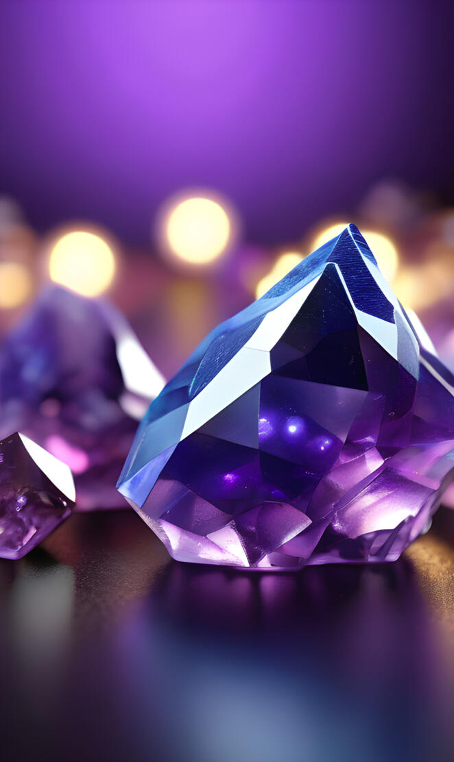 Amethyst Bokeh