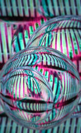 Blue Bubbled Kalimba Keys