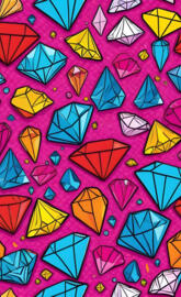 Diamond pop art
