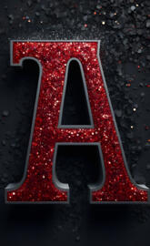 the letter A