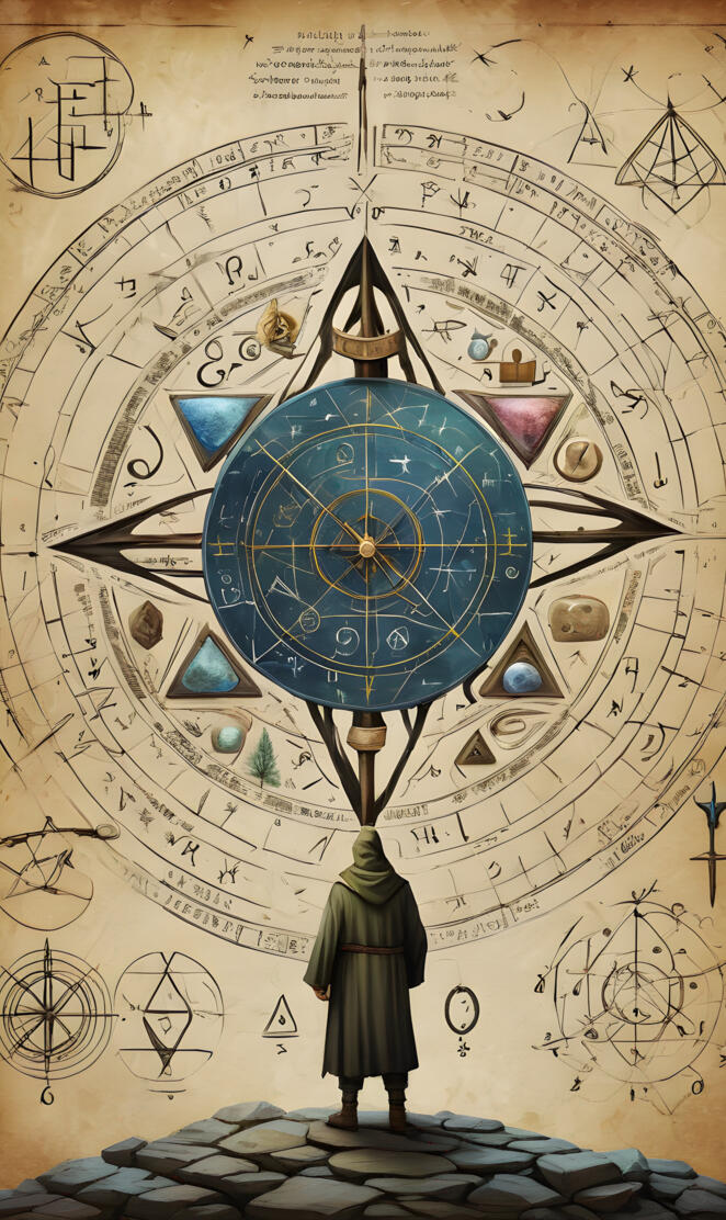 wizard, mathematical symbols