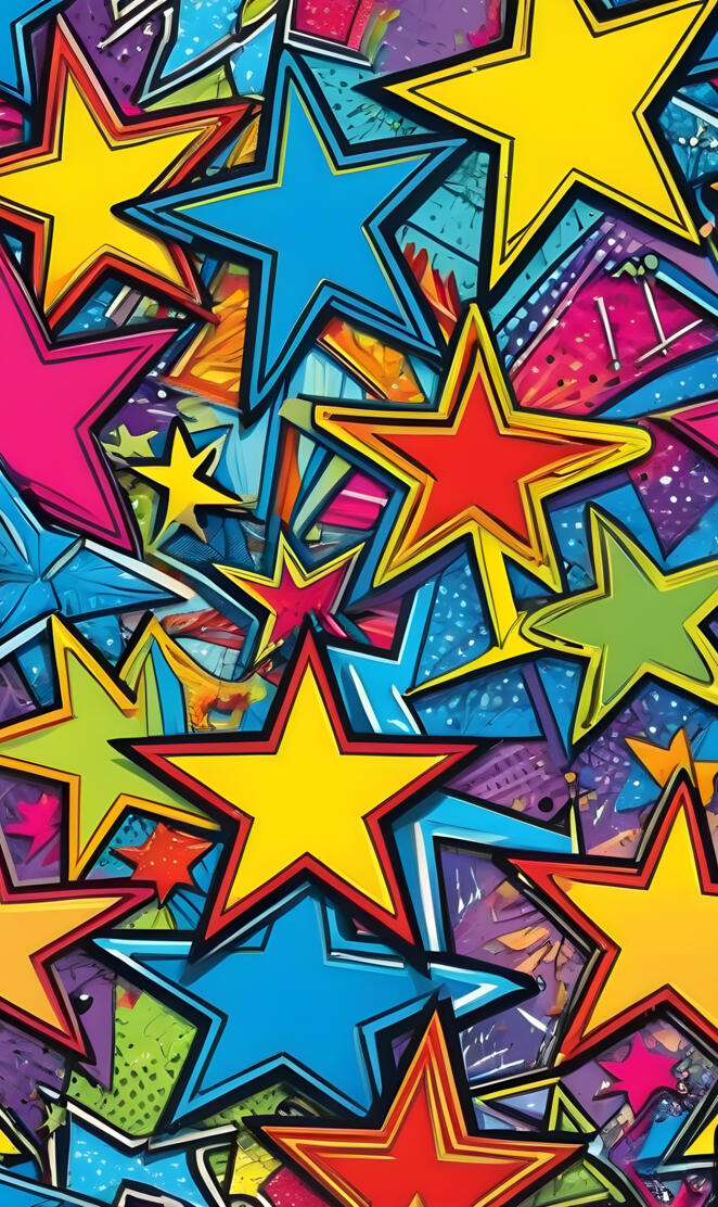 Stars Pop Art