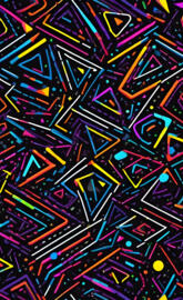 Crazy Abstract Neon 2