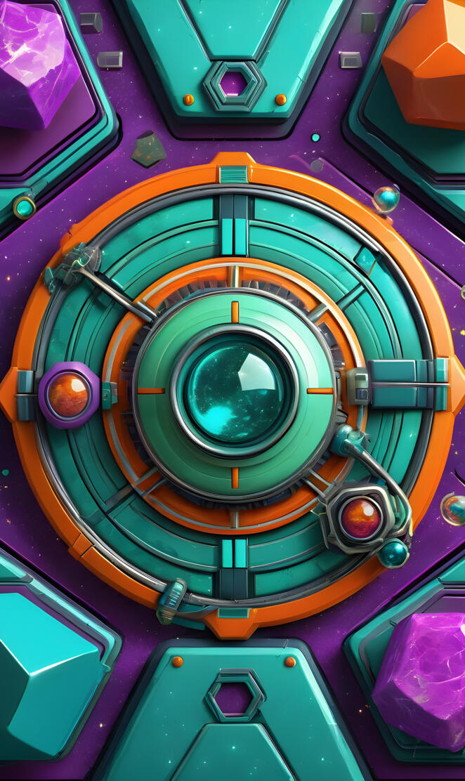 shapes n colours retro