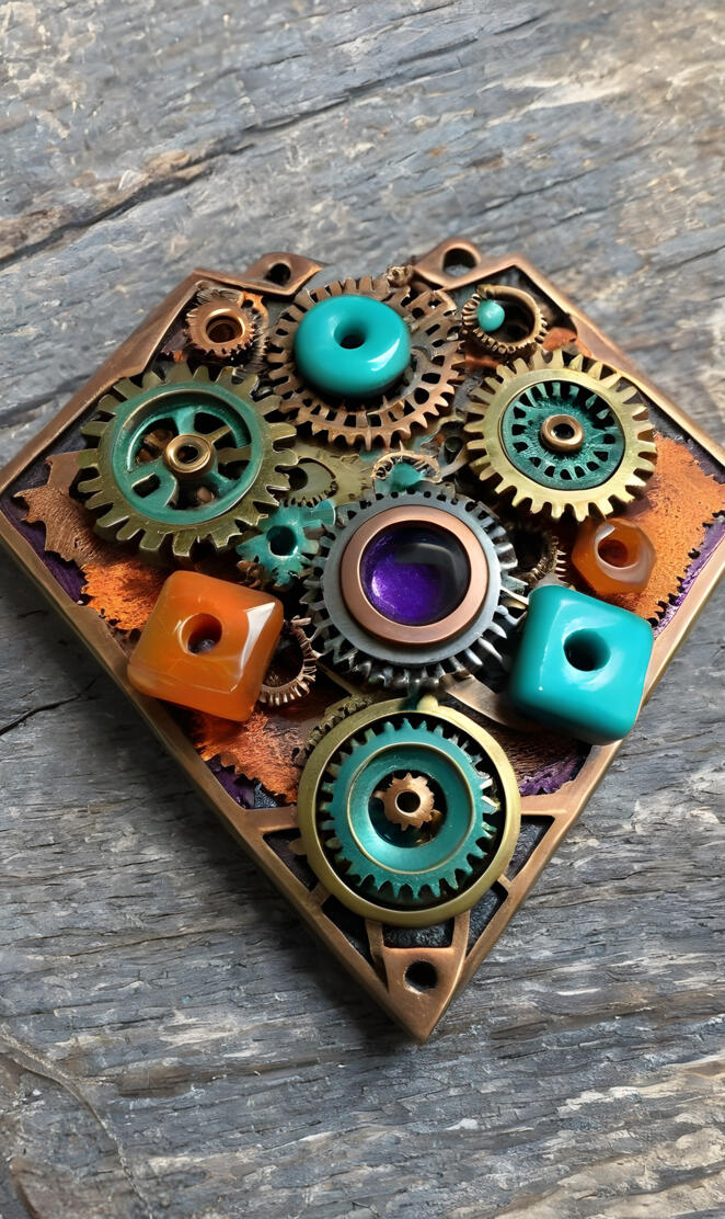 shapes n colours steampunk