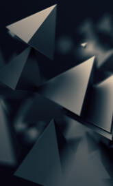 3D TRIANGLES DARK