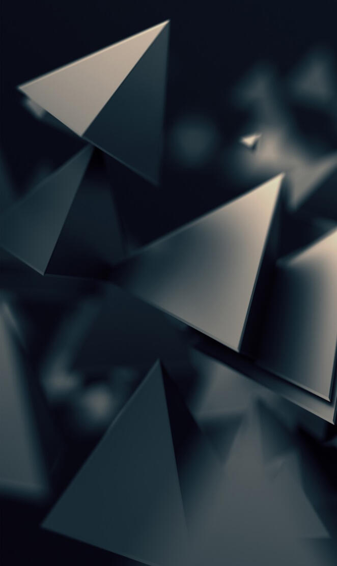 3D TRIANGLES DARK