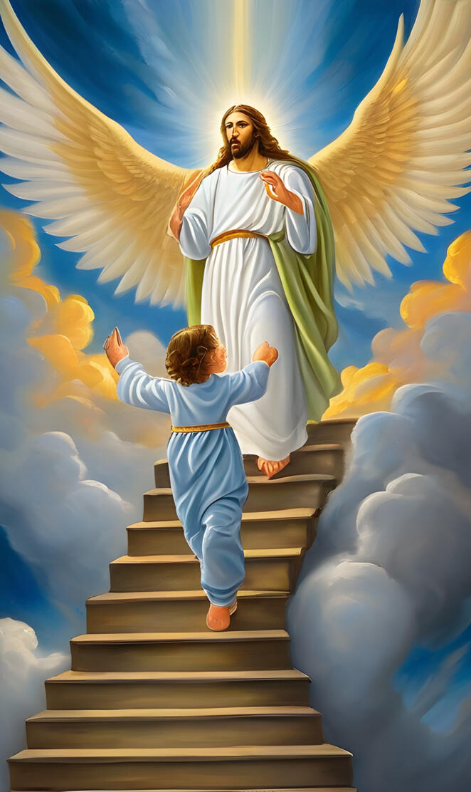 God love us and will always love 
and this is a creation of love