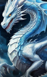 Dragon in outar space