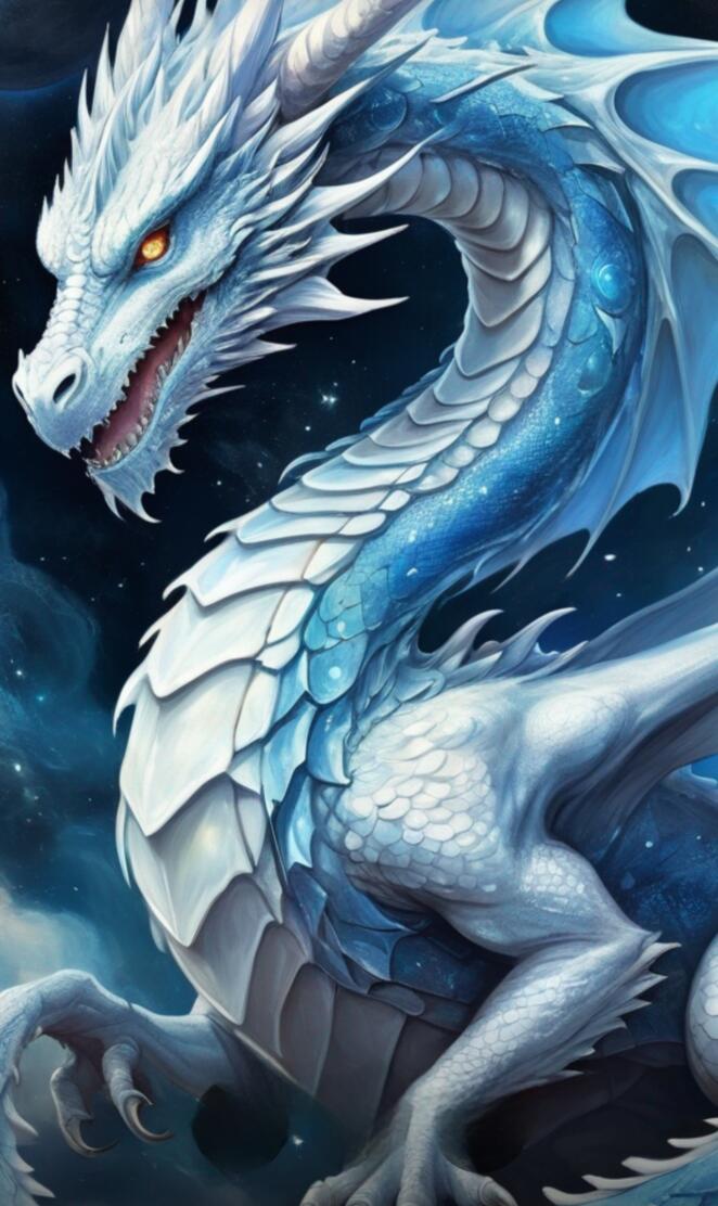 Dragon in outar space