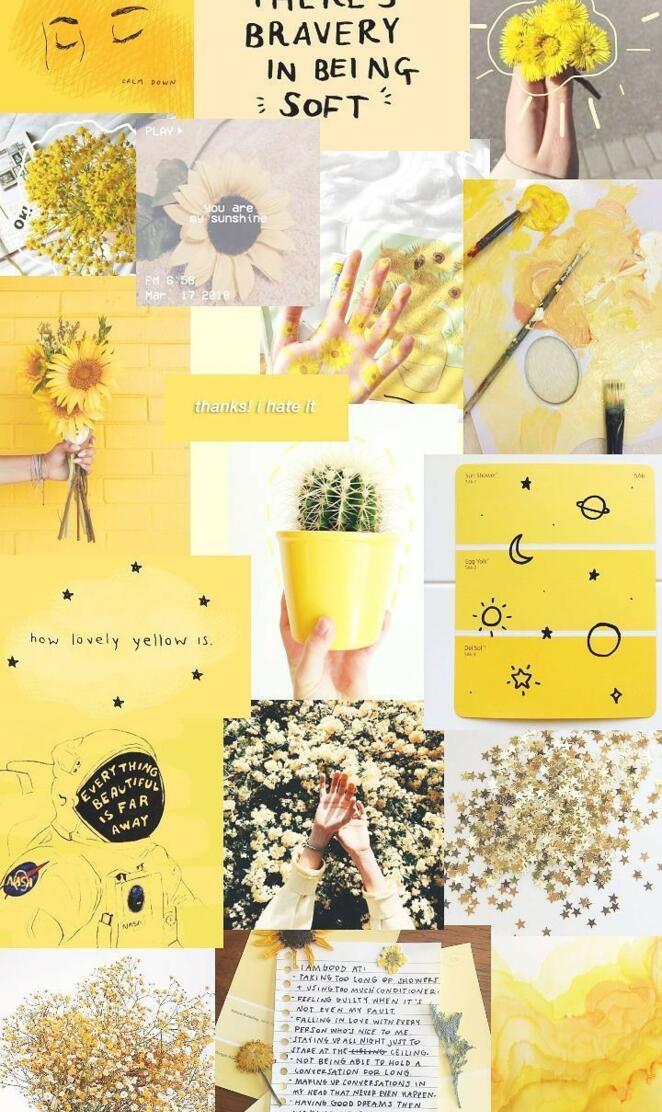 Aesthetic yellow