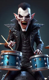 vamp drummer