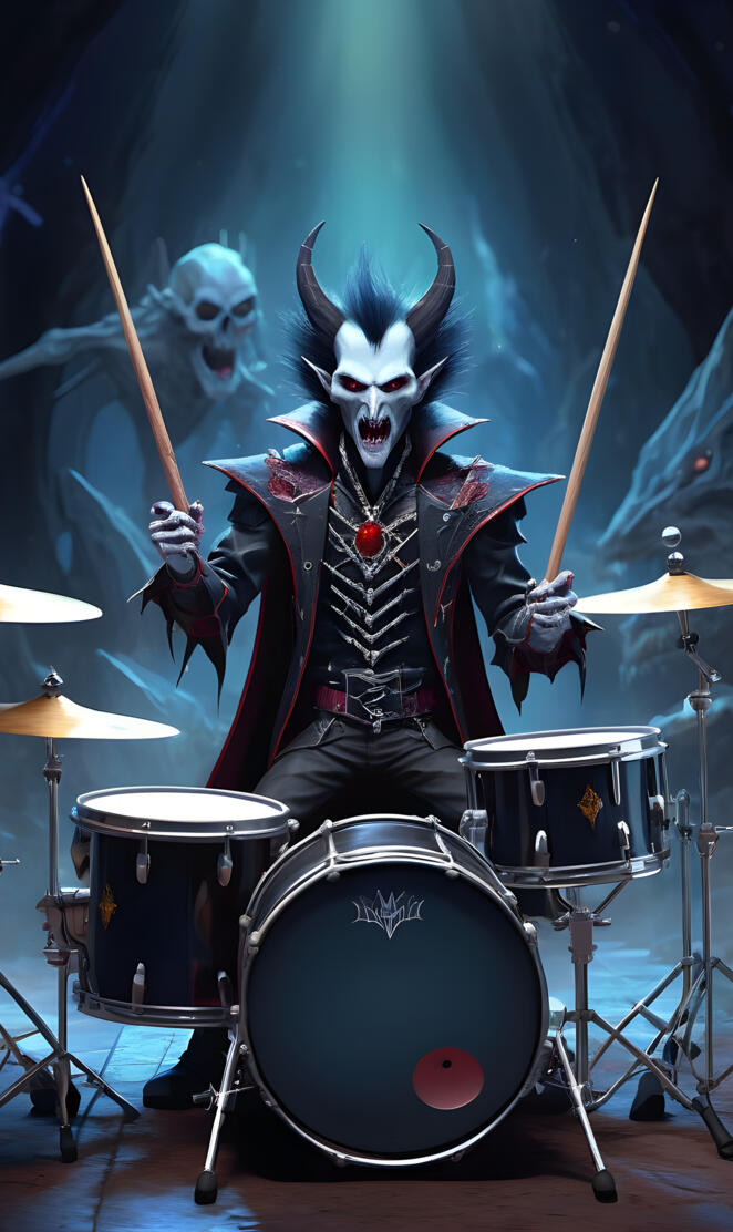vamp drummer