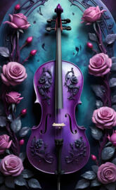 purple cello