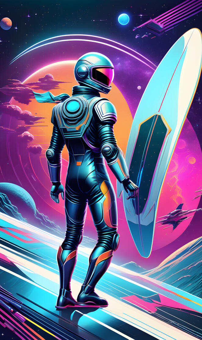 cosmic surf bro