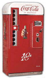 classic cola machine