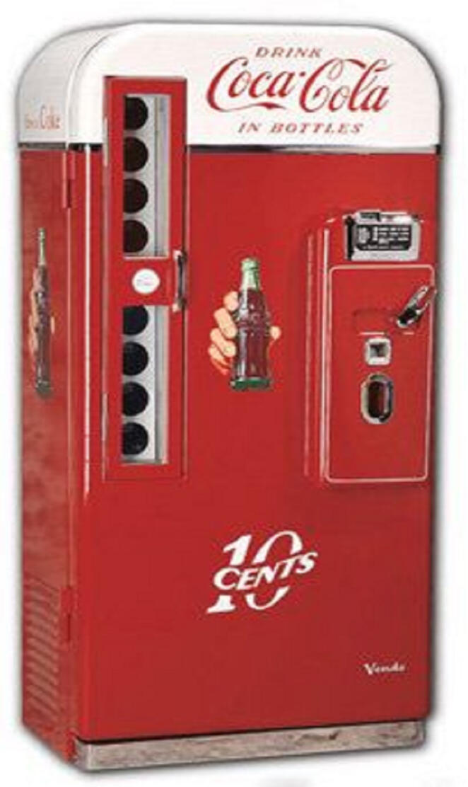 classic cola machine