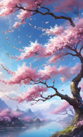 Japanese cherry blossoms