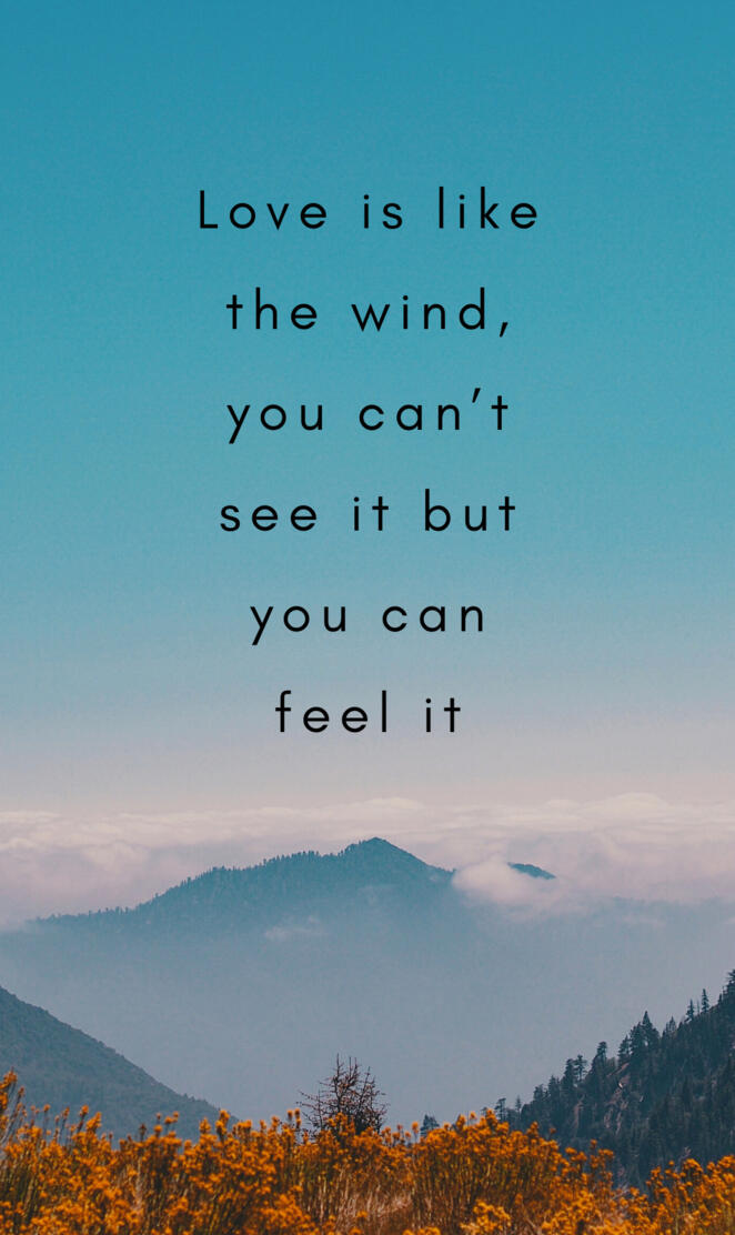 Love Is Like The Wind