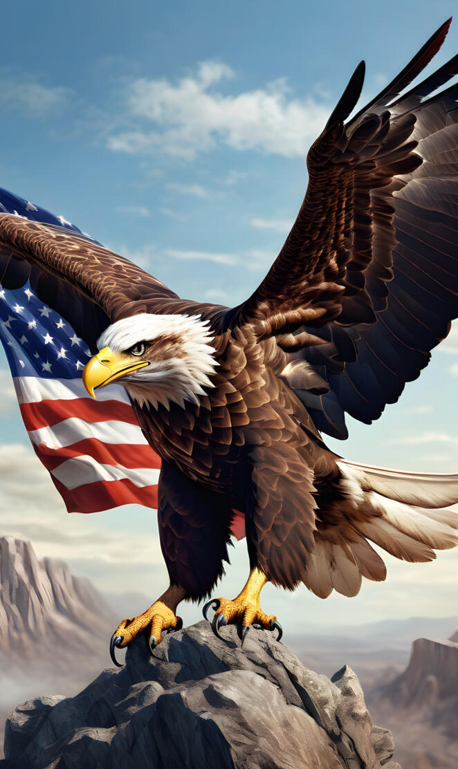 flag, eagle, memorial Day, salute 🫡