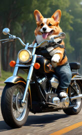 Feelin the wind in my fur