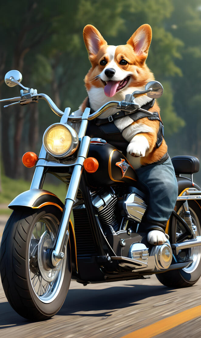 Feelin the wind in my fur