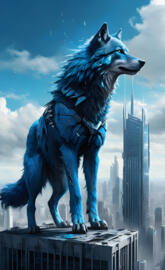 Wolf on a skyscraper (pt 2)