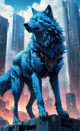 Wolf on a skyscraper (pt 2)