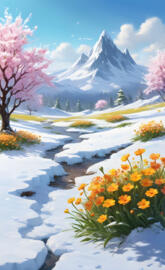 out goes wind and in comes spring