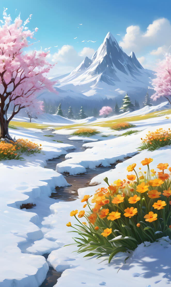 out goes wind and in comes spring