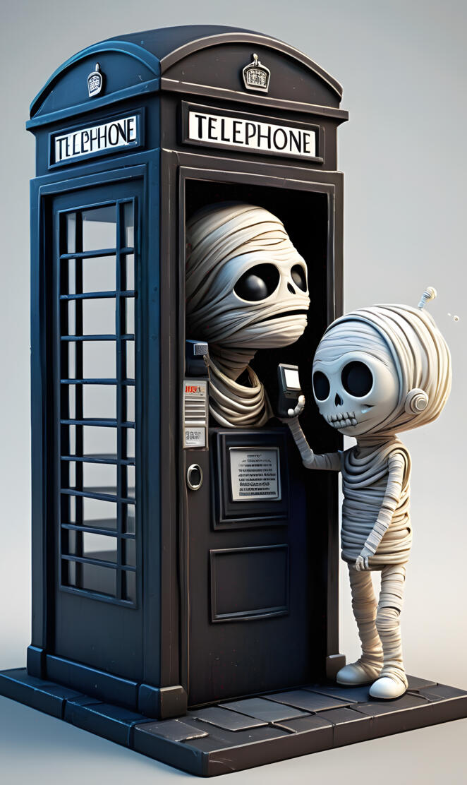 Telephone Booth Mummy