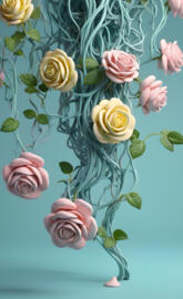 Amazonion Roses from vines