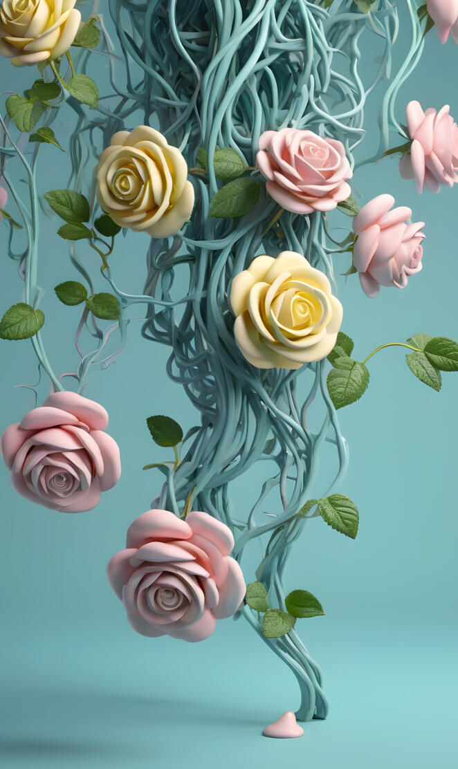 Amazonion Roses from vines