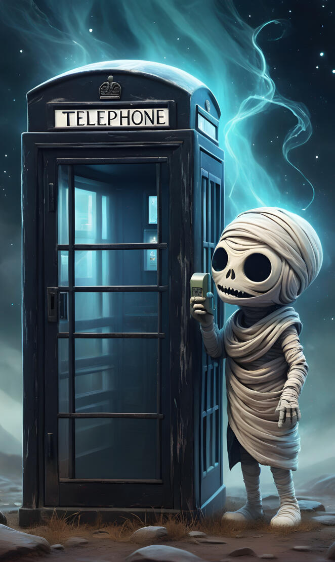 Telephone Booth Mummy