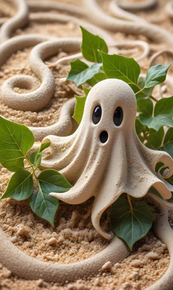 a lizard in a planter