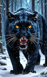 Midnight, the ice walker