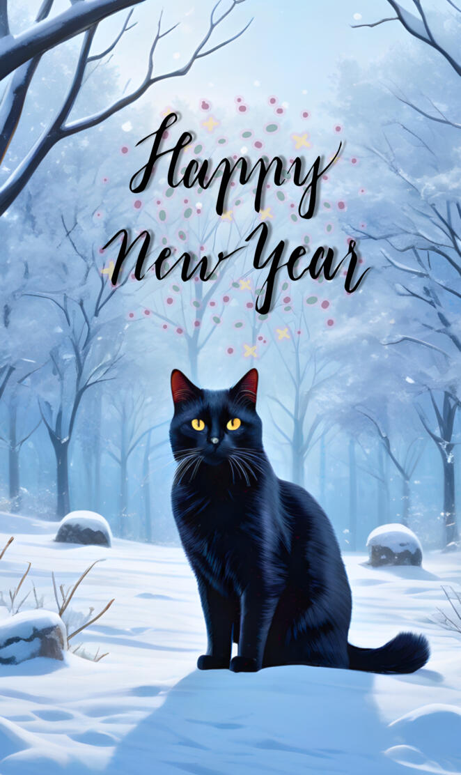 Black Cat New Year