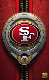 49ers Zipper lock screen