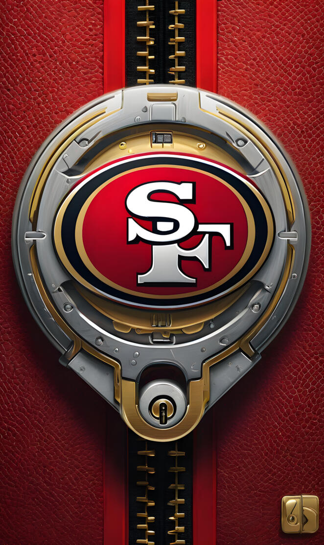 49ers Zipper lock screen