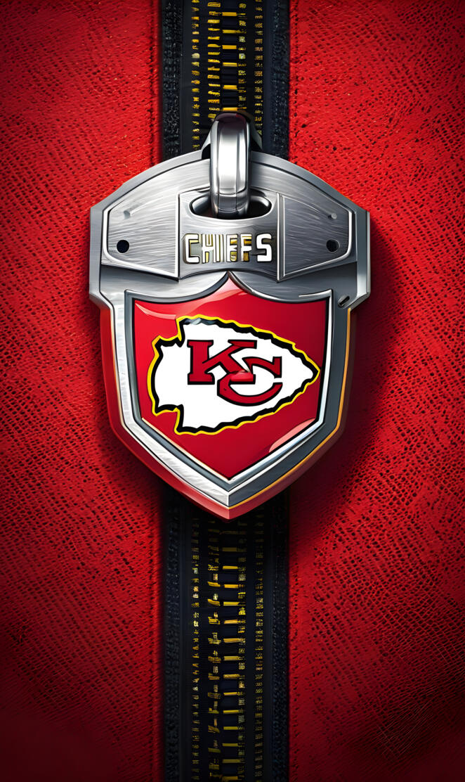 KC CHIEFS Zipper lock screen